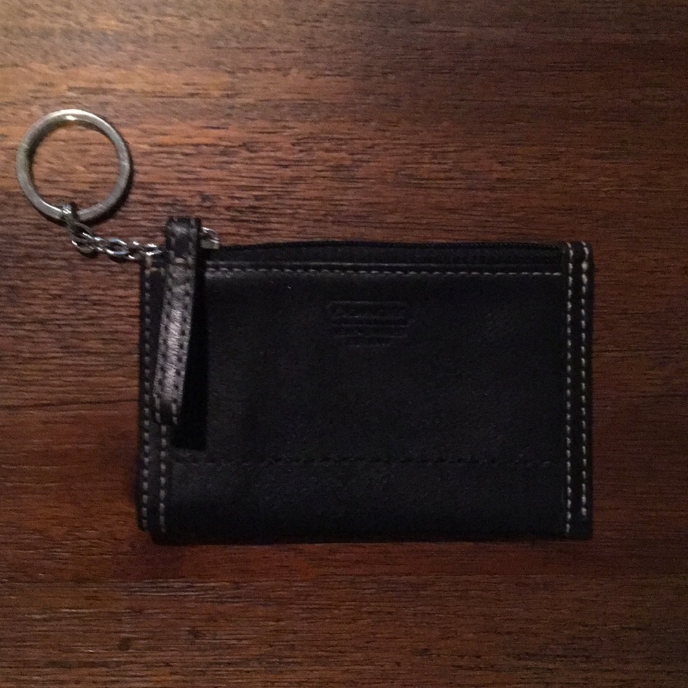 Coach key chain ID case